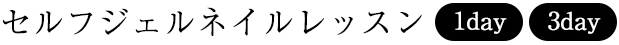 セルフジェルネイルレッスン